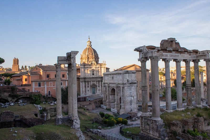 Roman Forum in Rome, Italy